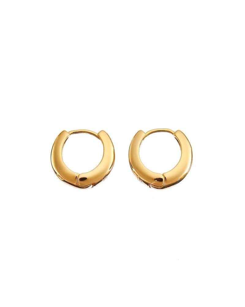 Brenda Grands Zenith Hoops | 18K Gold 16mm
