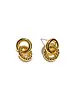 Brenda Grands Smooth and Twist Studs | 18K Gold