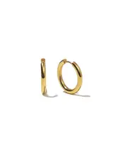 Brenda Grands Gold Basic Hoops | Waterproof 16mm