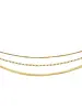 Brenda Grands 3 in 1 Paperclip Necklace | Waterproof Gold