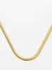 Brenda Grands Herringbone Necklace | Waterproof Gold