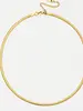 Brenda Grands Herringbone Necklace | Waterproof Gold