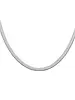 Brenda Grands Herringbone Necklace | Waterproof Silver