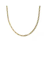 Brenda Grands Paperclip Chain Necklace | Waterproof Gold