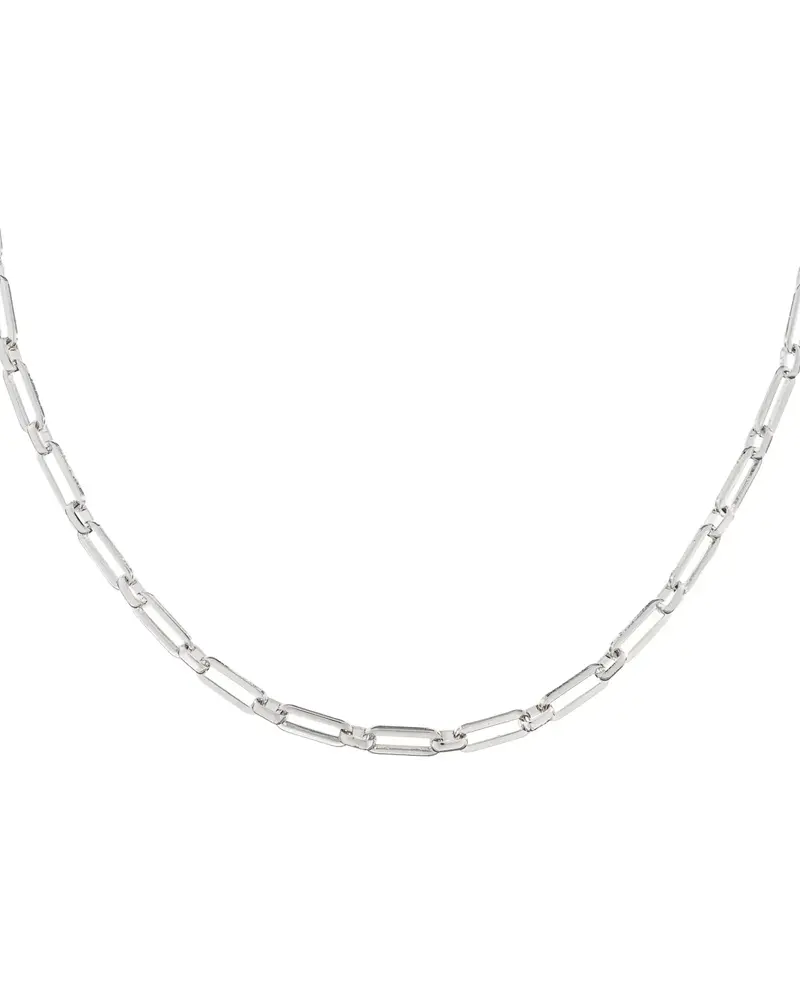 Brenda Grands Paperclip Chain Necklace | Waterproof Silver