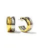Brenda Grands Waterproof Twin-Tone Hoops