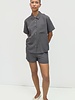 Julie Tee Blouse | Charcoal
