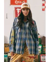 Sabbi Horse Power Flannel Shirt | Blue