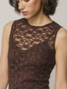 Nadia Lace Maxi Dress | Chocolate