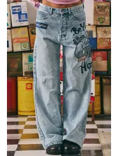 Sabbi Mermaid Racing Denim Jean