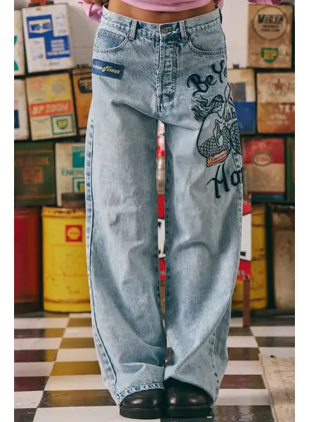 Sabbi Mermaid Racing Denim Jean