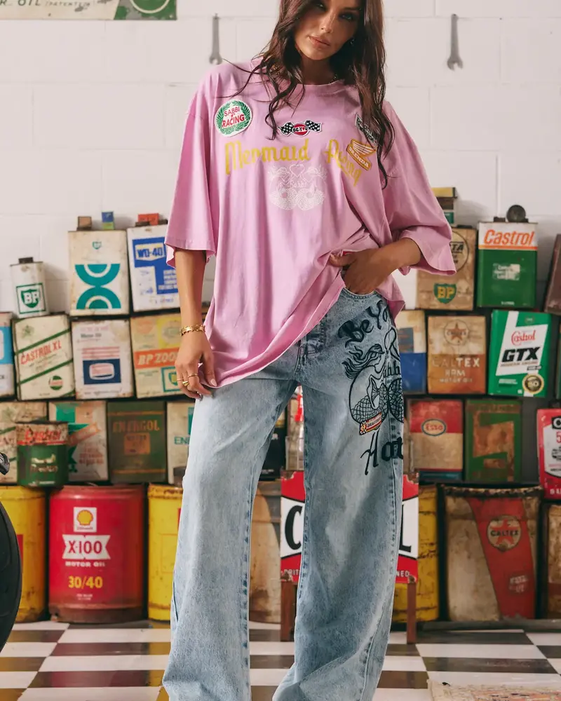 Sabbi Mermaid Racing Denim Jean