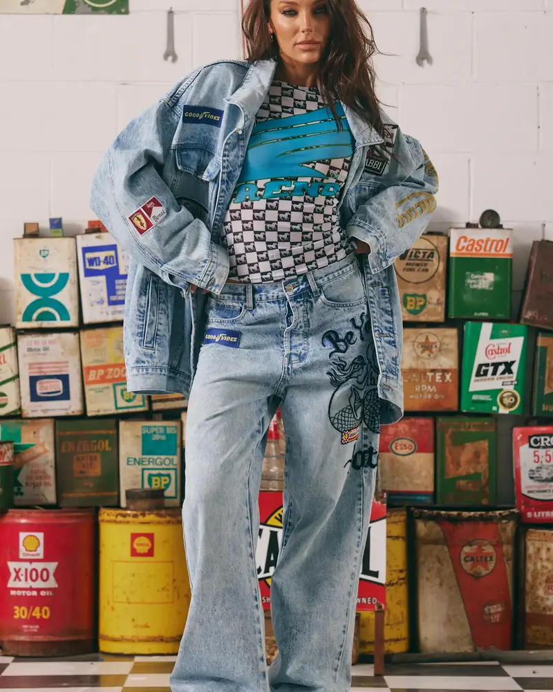 Sabbi Mermaid Racing Denim Jean