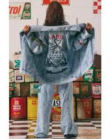 Sabbi Mermaid Racing Denim Jacket