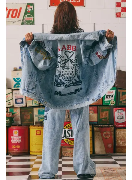 Sabbi Mermaid Racing Denim Jacket