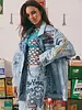Sabbi Mermaid Racing Denim Jacket