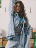 Sabbi Mermaid Racing Denim Jacket