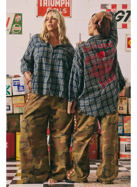 Sabbi Be Youtiful Sabbi Hotel Flannel Shirt | Blue