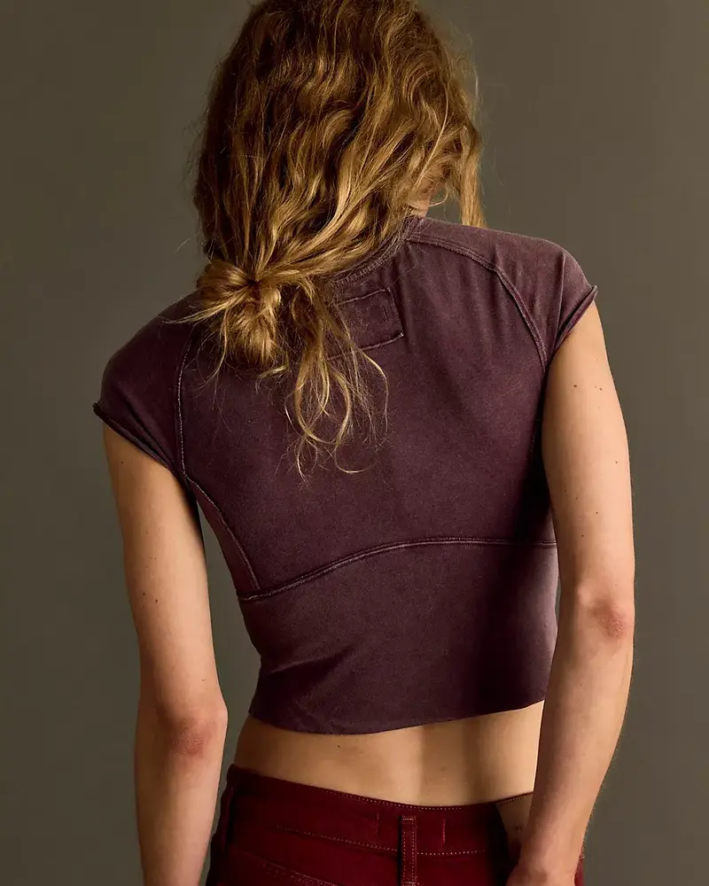 Free People Protagonist Tee | Grape
