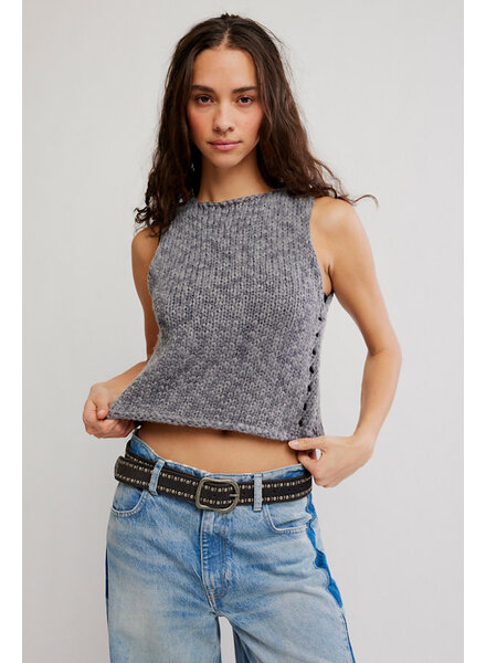 Free People Opal Knit Tank | Steel