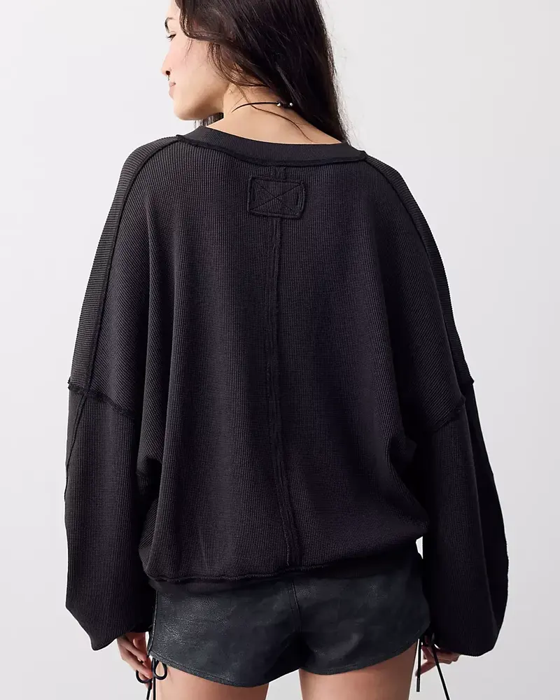 Free People Skyline Thermal | Black