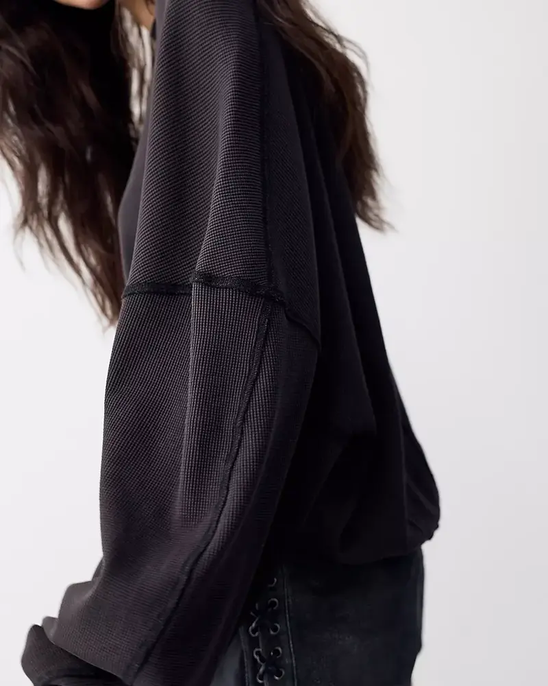 Free People Skyline Thermal | Black