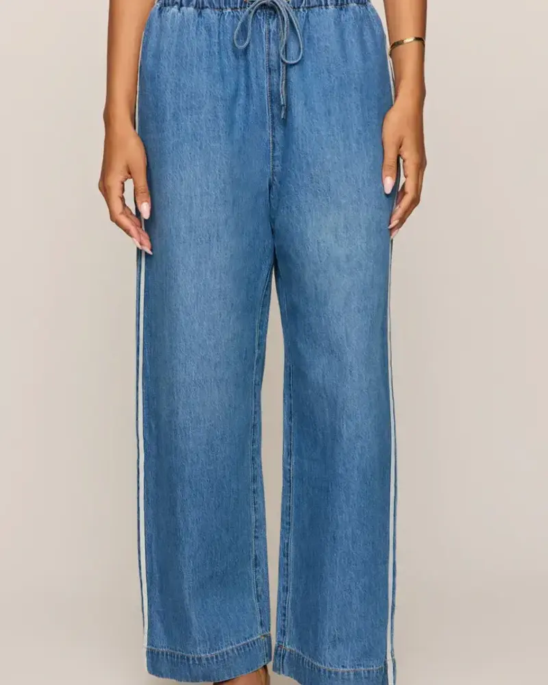 Z Supply Sidelines Denim Track Pant