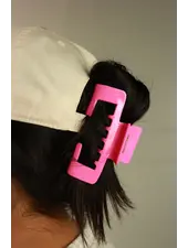 Trucker Claw Clips | Pink
