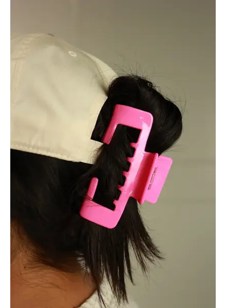 Trucker Claw Clips | Pink