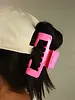 Trucker Claw Clips | Pink