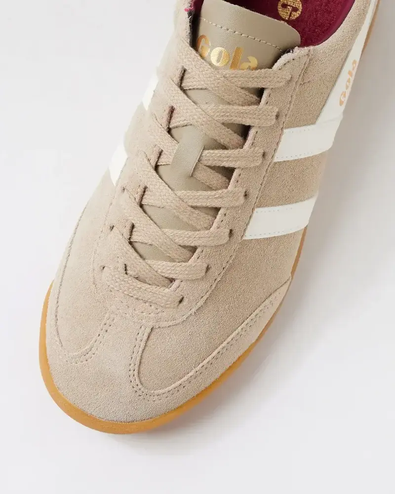 GOLA Torpedo Leather Sneakers | Bone/Off White/Cerise