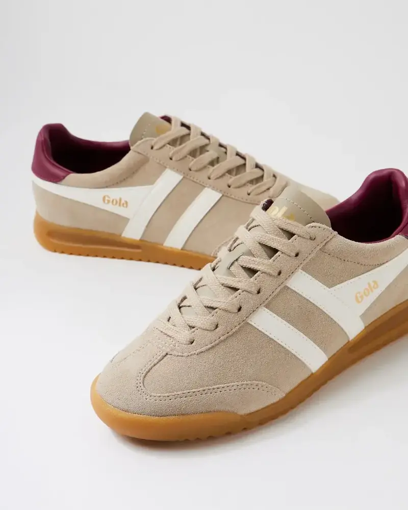 GOLA Torpedo Leather Sneakers | Bone/Off White/Cerise