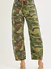 Kaddi Camo Barrel Jeans