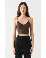 Seamless Cami Top | Brown