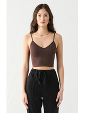 Seamless Cami Top | Brown
