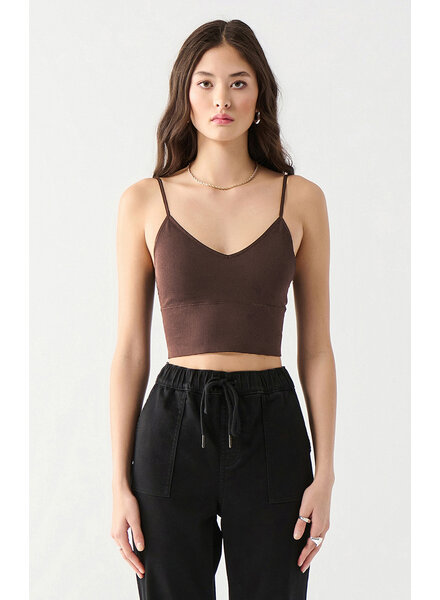 Seamless Cami Top | Brown