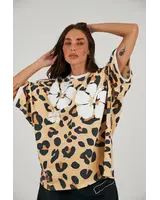 Sabbi Hibiscus Tee | Leopard