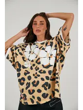 Sabbi Hibiscus Tee | Leopard