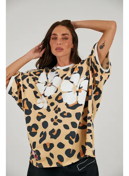 Sabbi Hibiscus Tee | Leopard