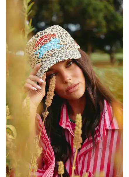 Sabbi Leopard Champagne Tattoo Cap