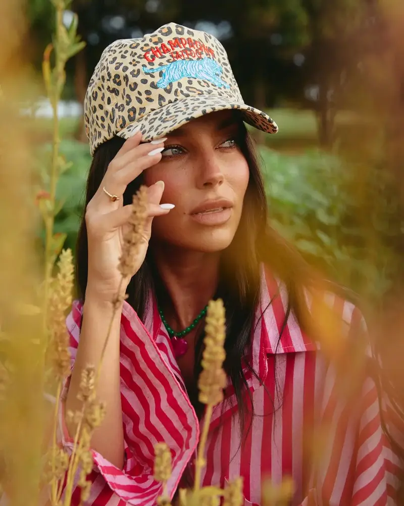 Sabbi Leopard Champagne Tattoo Cap