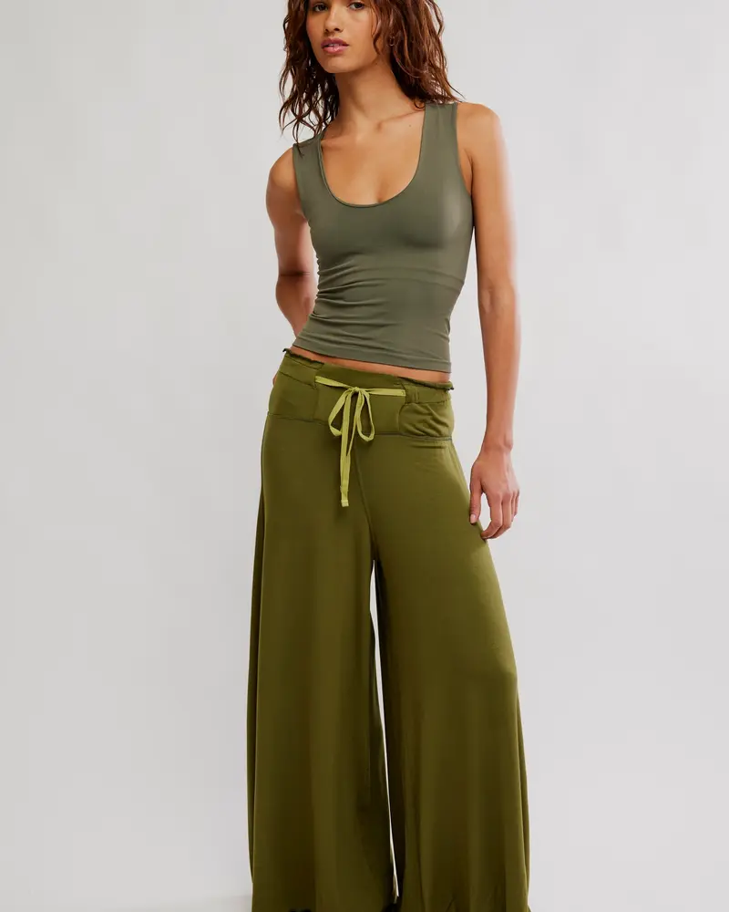 Free People Dream State Pants | Green