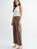 Just Black Denim High Rise Barrel Jean Twist | Vintage Brown