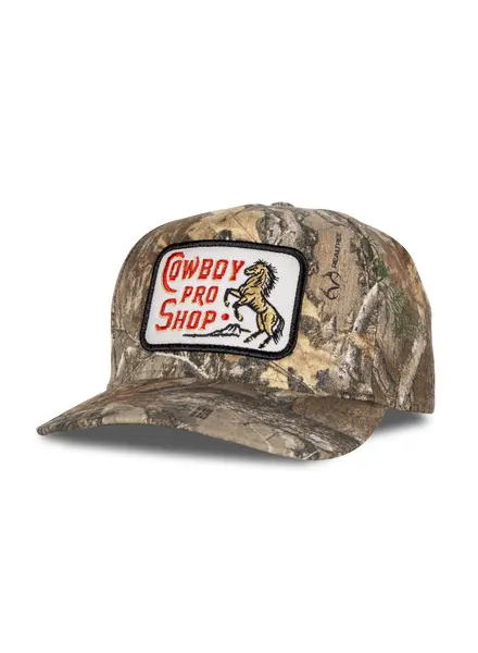 Sendero Provisions Company Cowboy Pro Shop Hat | Realtree Edge