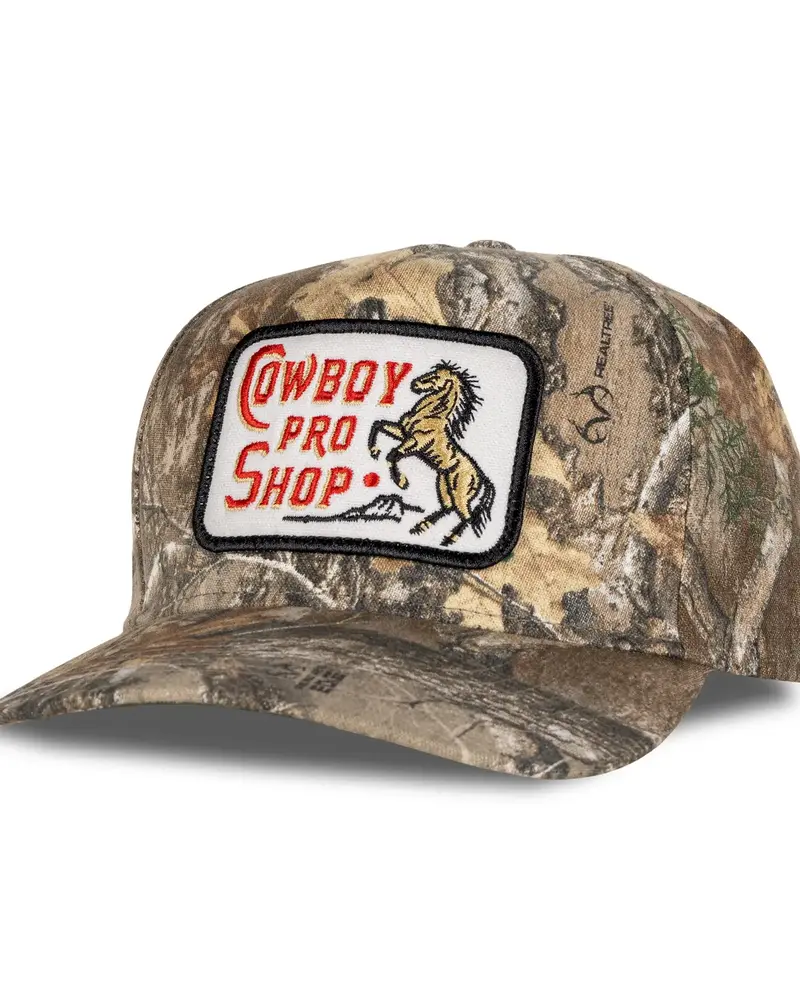 Sendero Provisions Company Cowboy Pro Shop Hat | Realtree Edge
