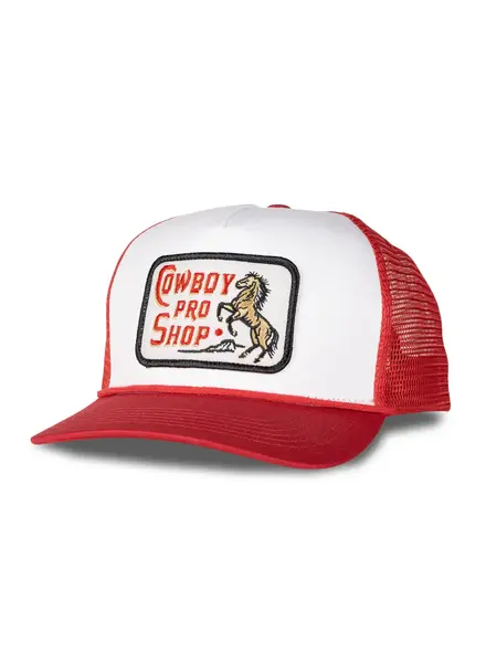 Sendero Provisions Company Cowboy Pro Shop Hat | Red/White