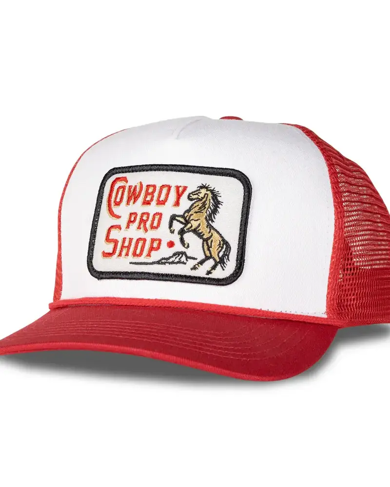 Sendero Provisions Company Cowboy Pro Shop Hat | Red/White