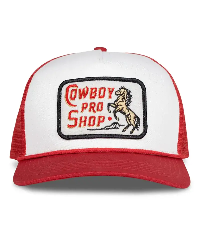 Sendero Provisions Company Cowboy Pro Shop Hat | Red/White