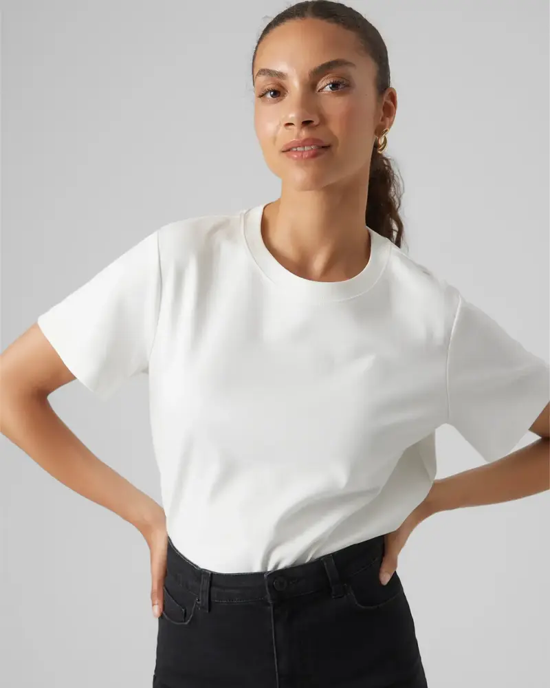 Vero Moda Naima T-Shirt | White