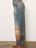 Kindle Barrel Jean | Long Horn Print
